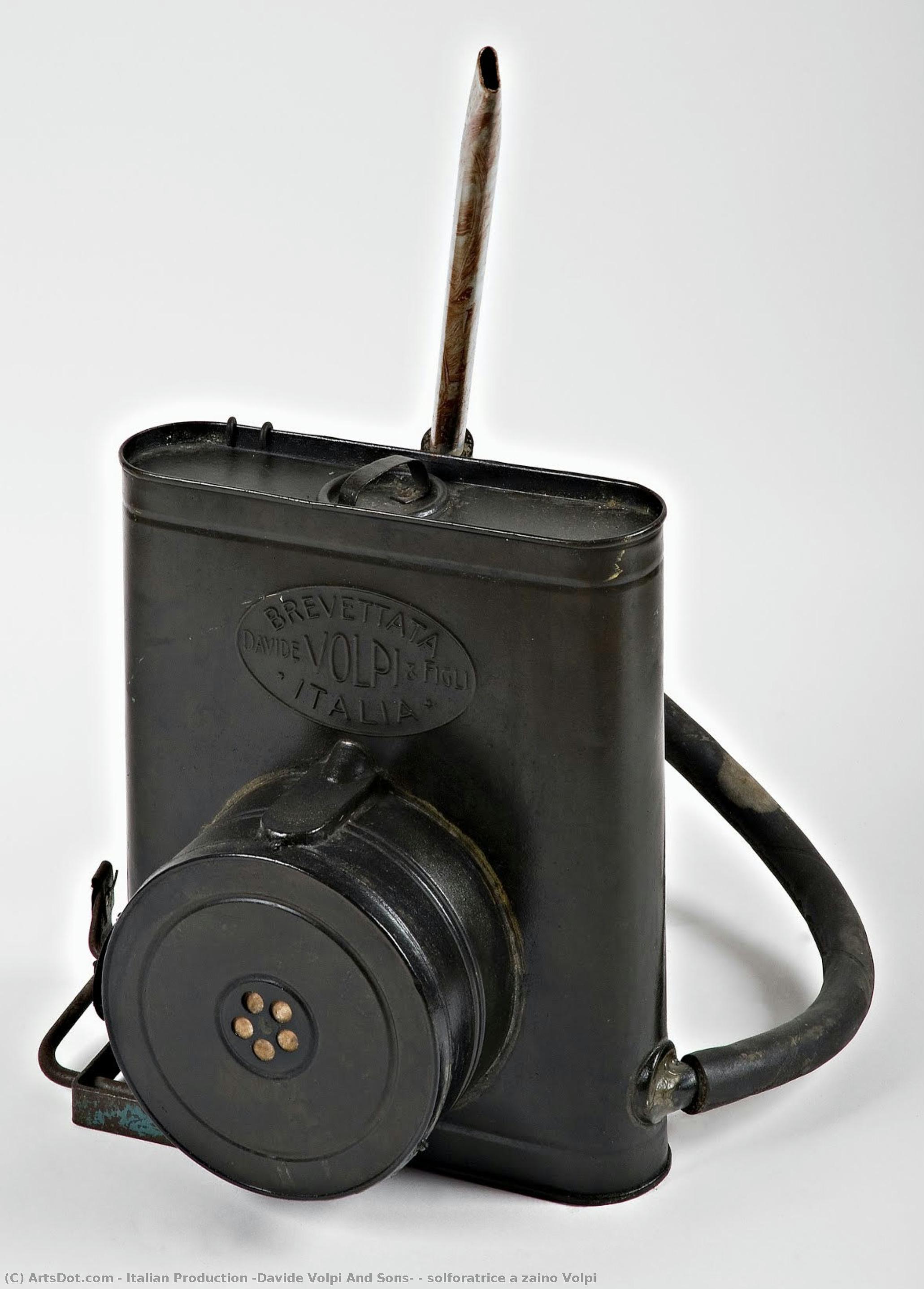 Solforatrice A Zaino Volpi — Italian Production (davide Volpi And Sons)
