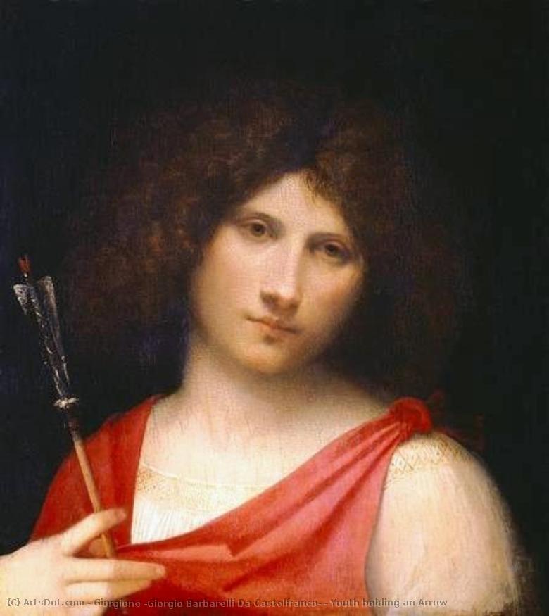 Youth Holding An Arrow — Giorgione
