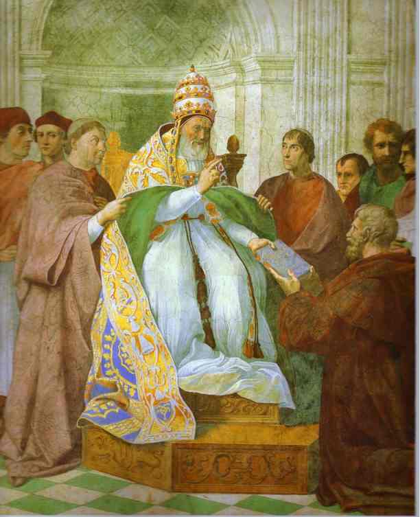 Gregor Ix Geneigt Sich Den Decretalen — Raffael
