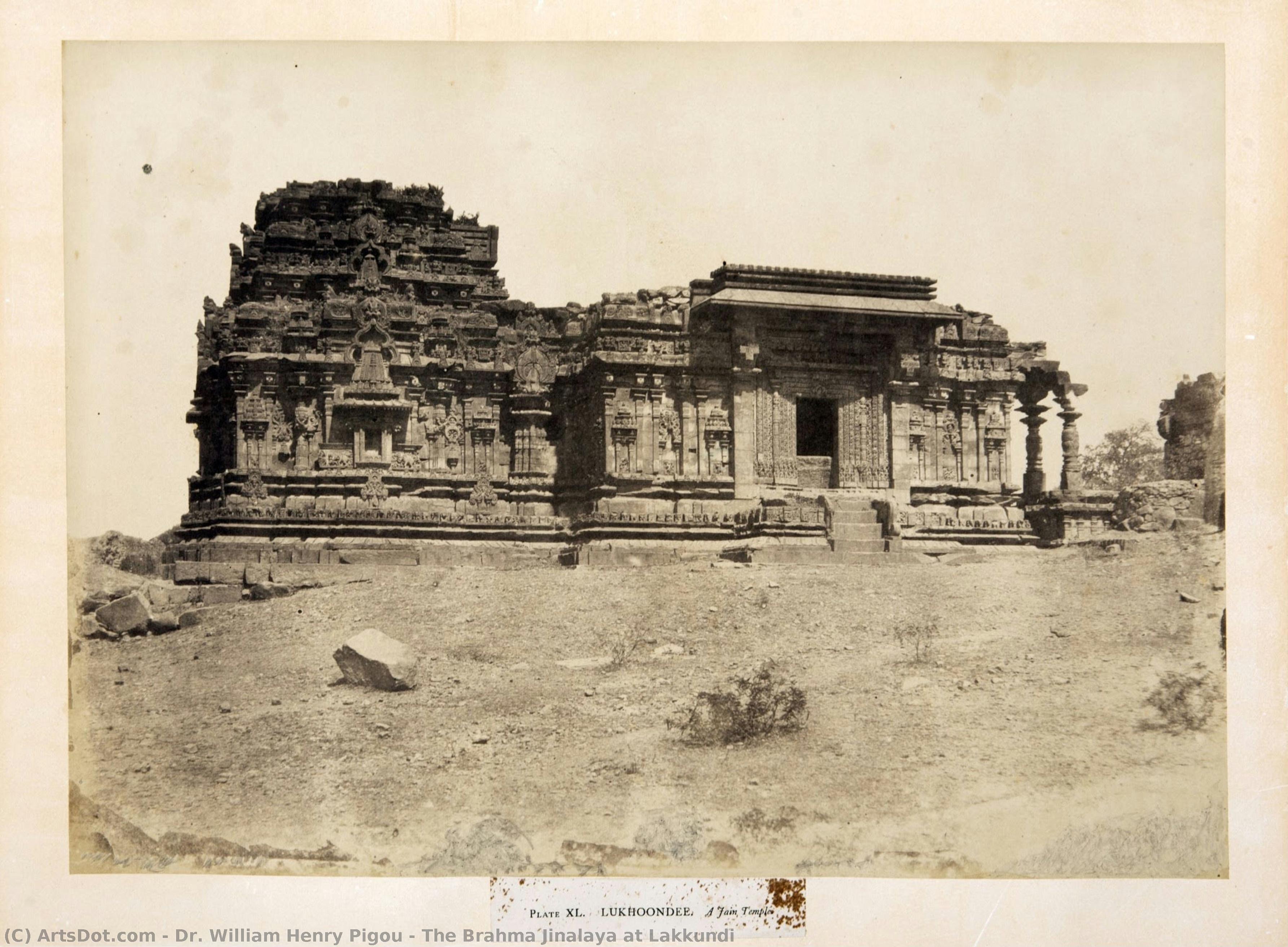 The Brahma Jinalaya At Lakkundi — Dr. William Henry Pigou