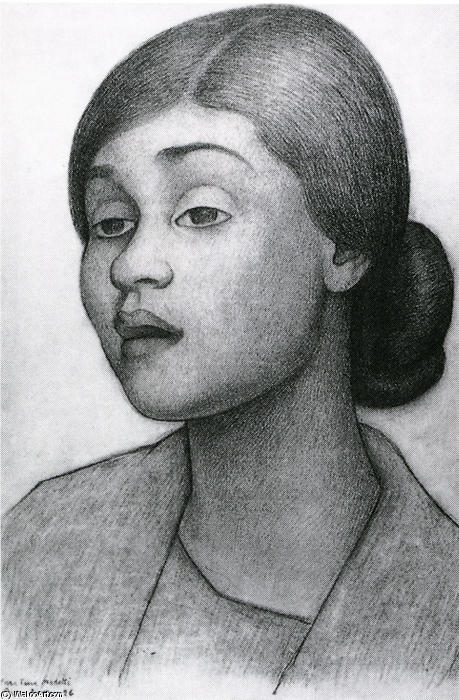 Portrait Of Tina Modotti — Diego Rivera