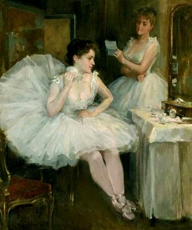 Ballet Dancers — Willard Leroy Metcalf