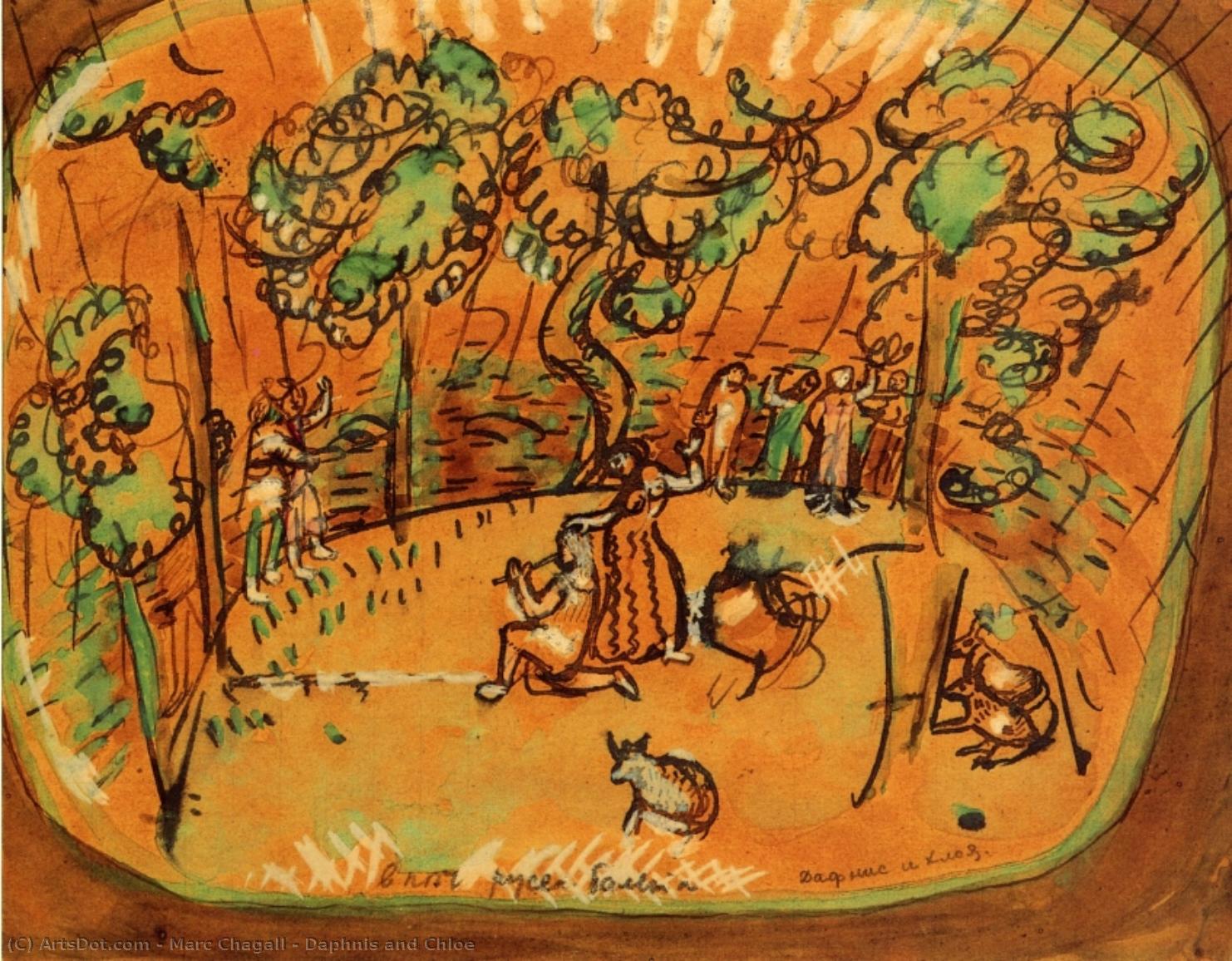 Daphnis And Chloe — Марк Шагал