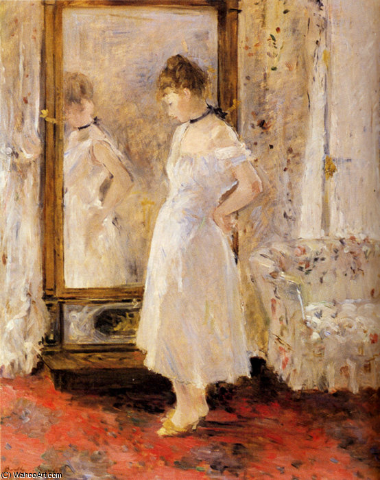 The Cheval Glass — Berthe Morisot