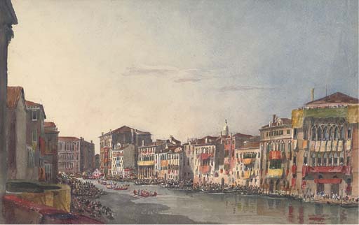 The Visit Of The Emperor Of Austria To Venice — John Raphael Smith