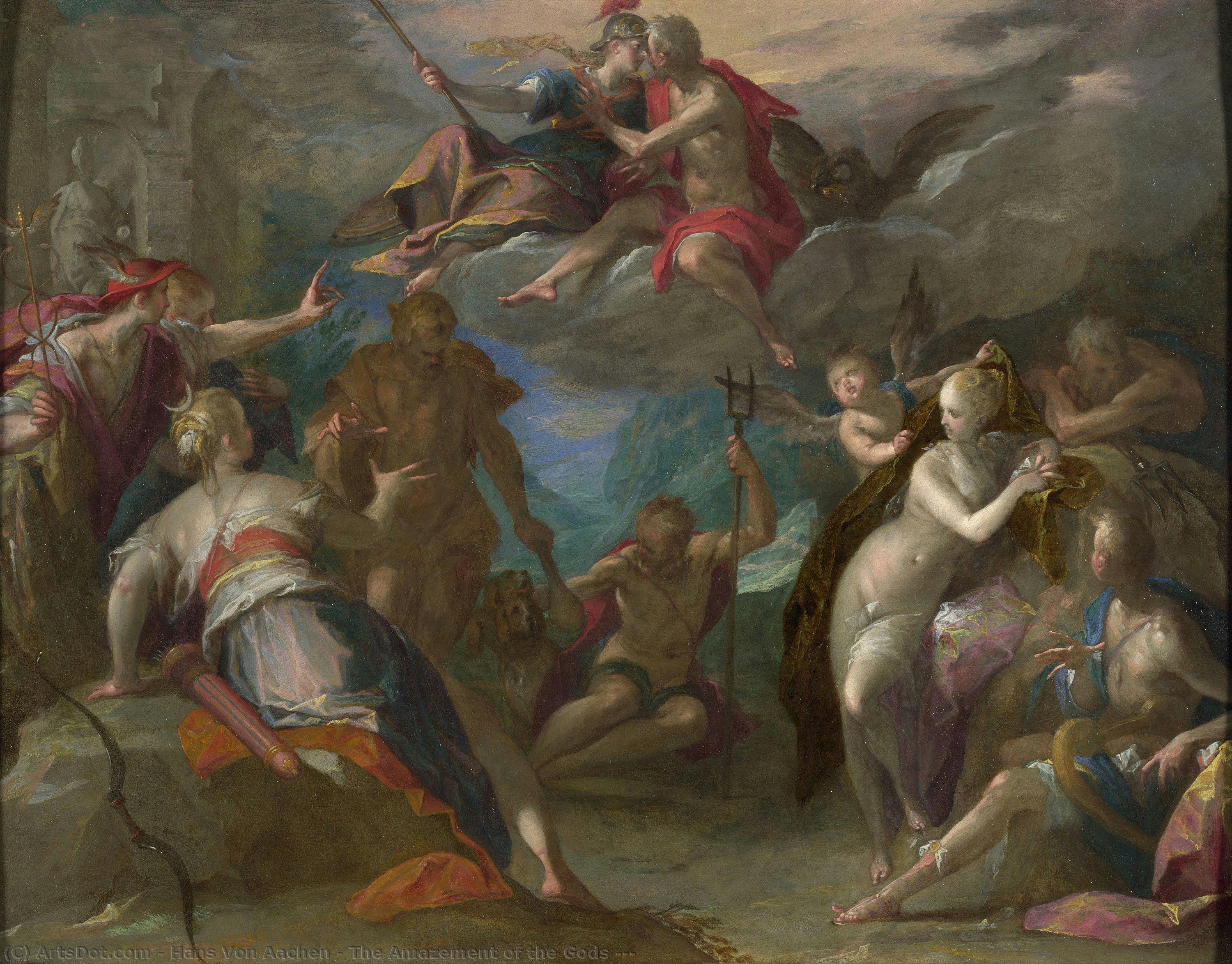 The Amazement Of The Gods (?) — Hans Von Aachen
