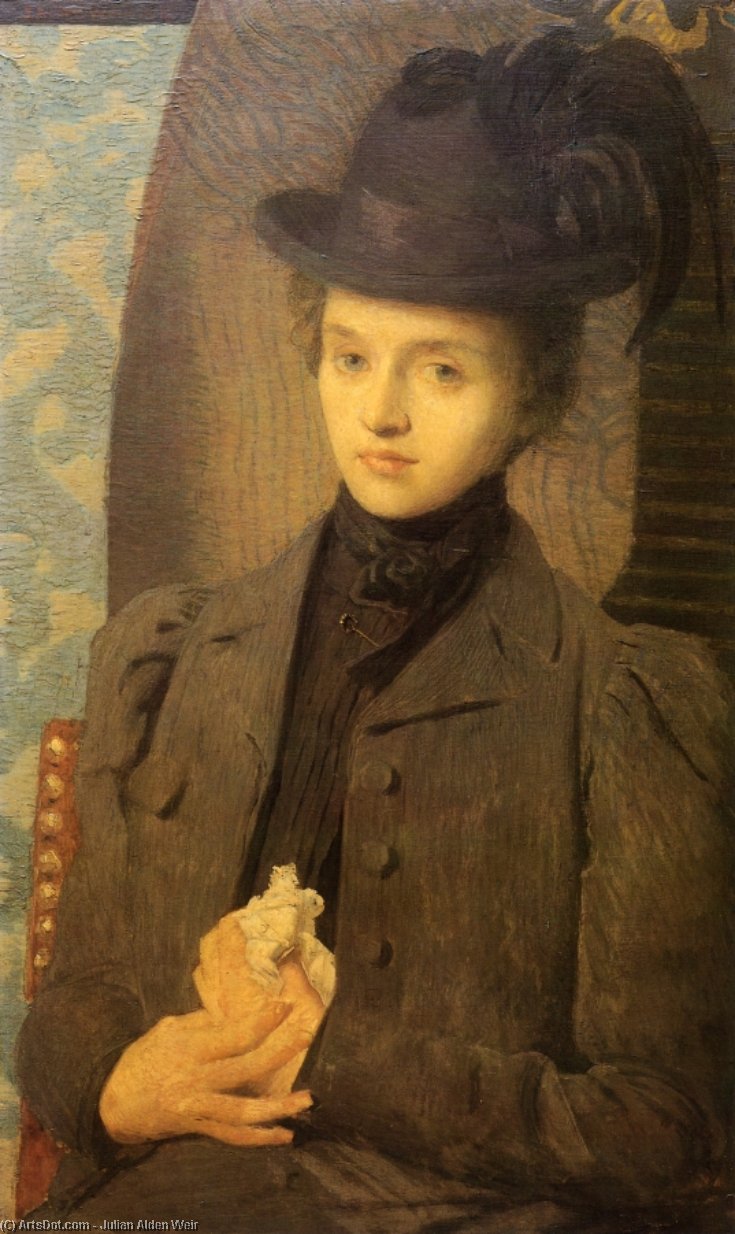 The Black Hat — Julian Alden Weir