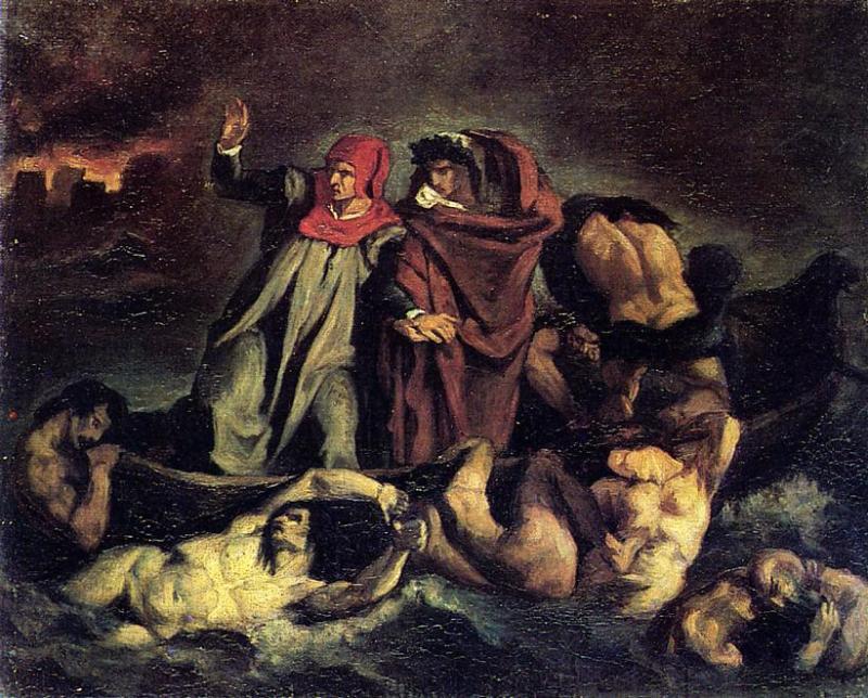 Die Barke Des Damaskus (kopie Nach Delacroix) — Édouard Manet