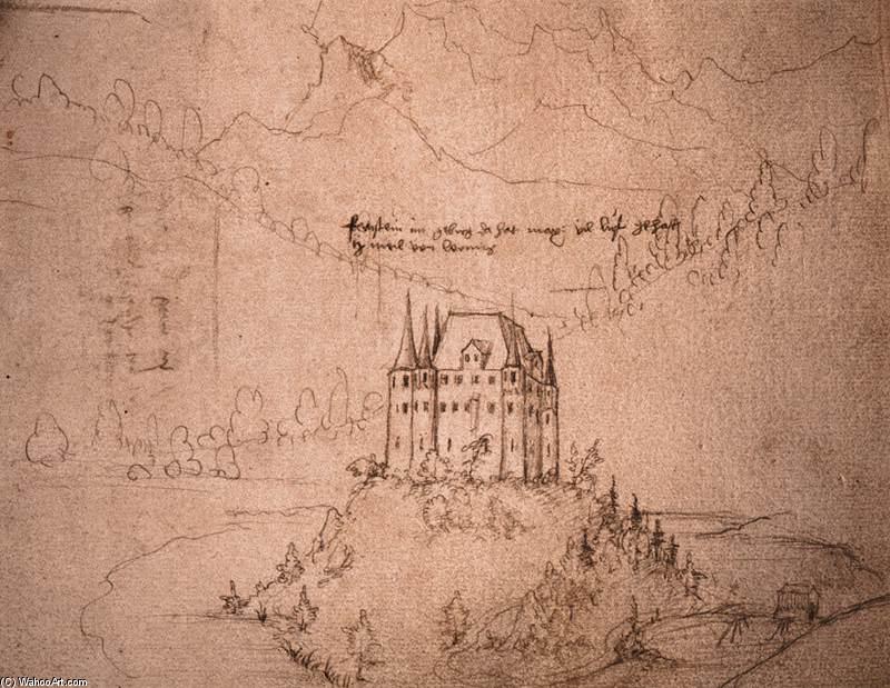 Travel Sketchbook (folio 2v) — Hans Cranach