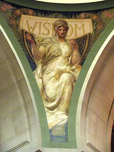 Wisdom, (painting) — Edwin Howlan