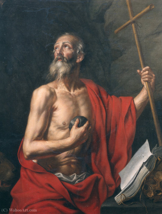 St. Jerome — Pieter Van Lint