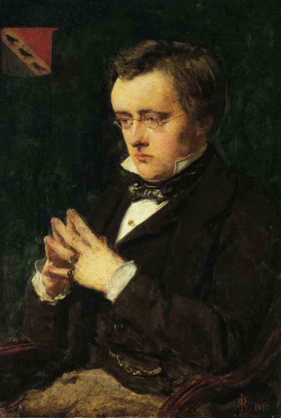 Portrait Of Wilkie Collins — Sir John Everett Millais
