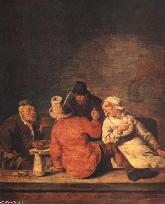 Peasants In The Tavern — Jan Miense Molenaer