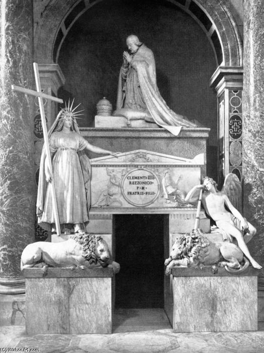 Tomb Of Pope Clement Xiii — Antonio Canova