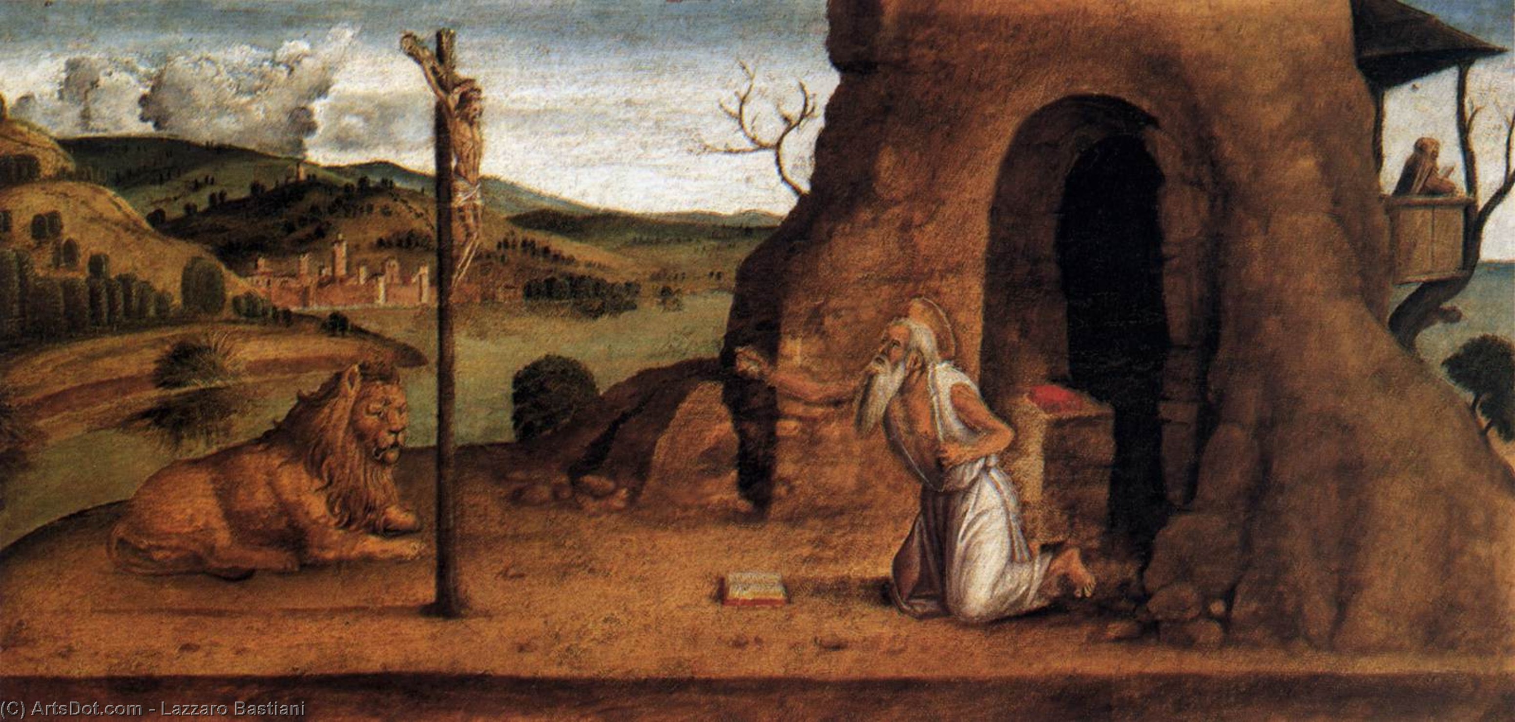 St Jerome In The Desert — Lazzaro Bastiani