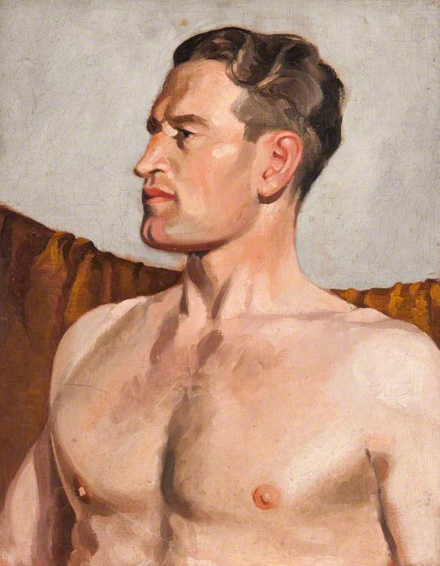 Male Portrait — Margaret Oliver Brown