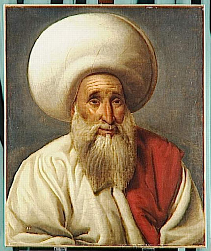 Portrait Du Cheikh Abdallah Al Charkawi, Président Du Diwan Du Caire (1740 1812) — Rigo Michel