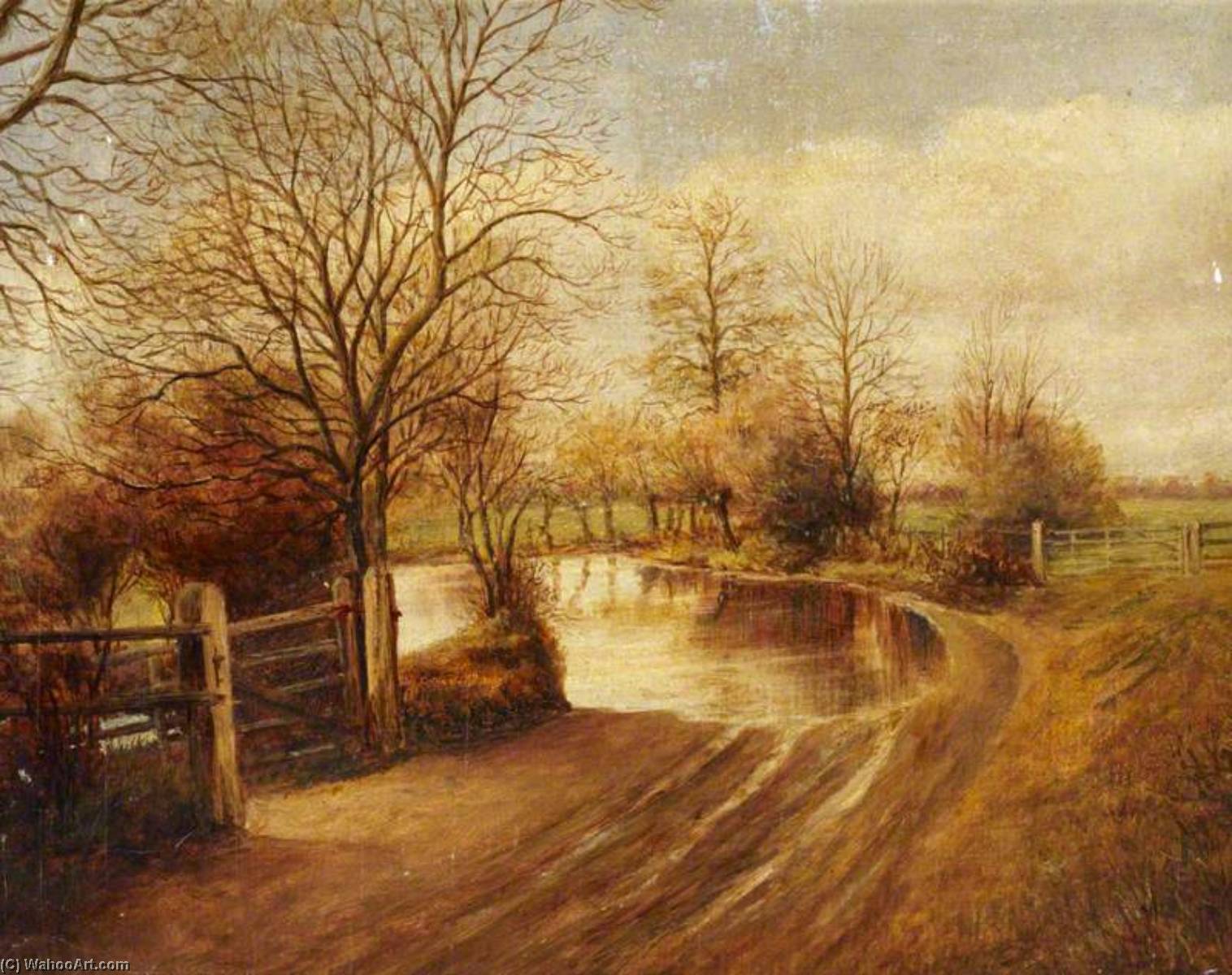 Cranford Watersplash, 1900 — Эрнест А. Л. Хэм