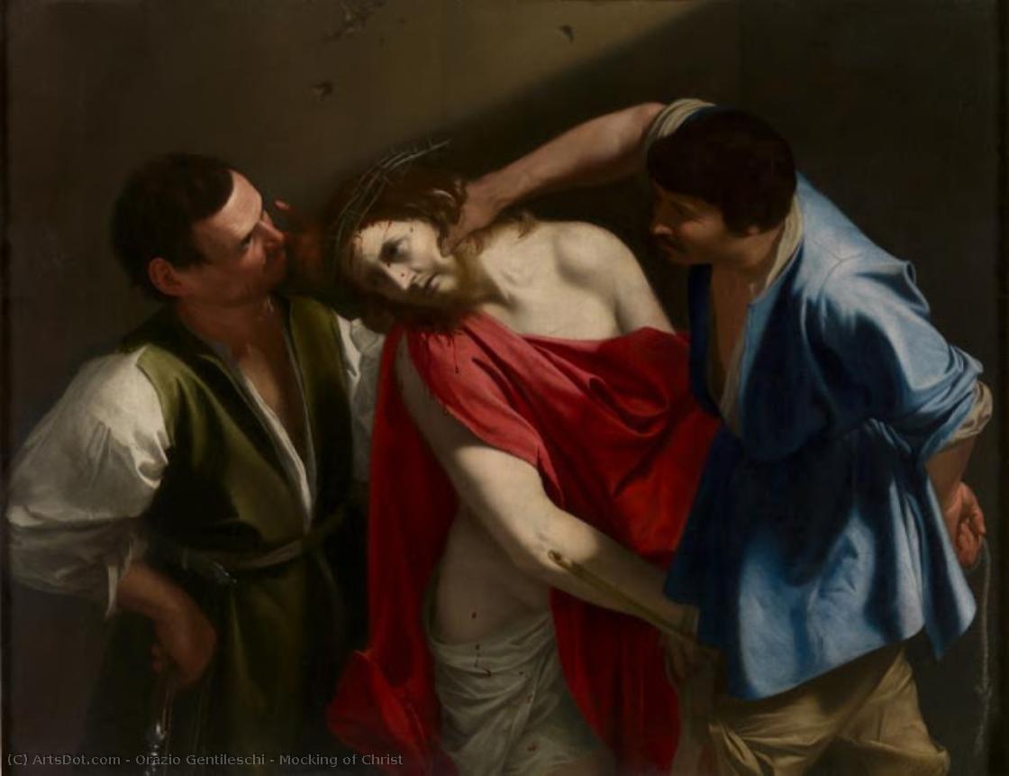 Mocking Of Christ — Orazio Gentileschi