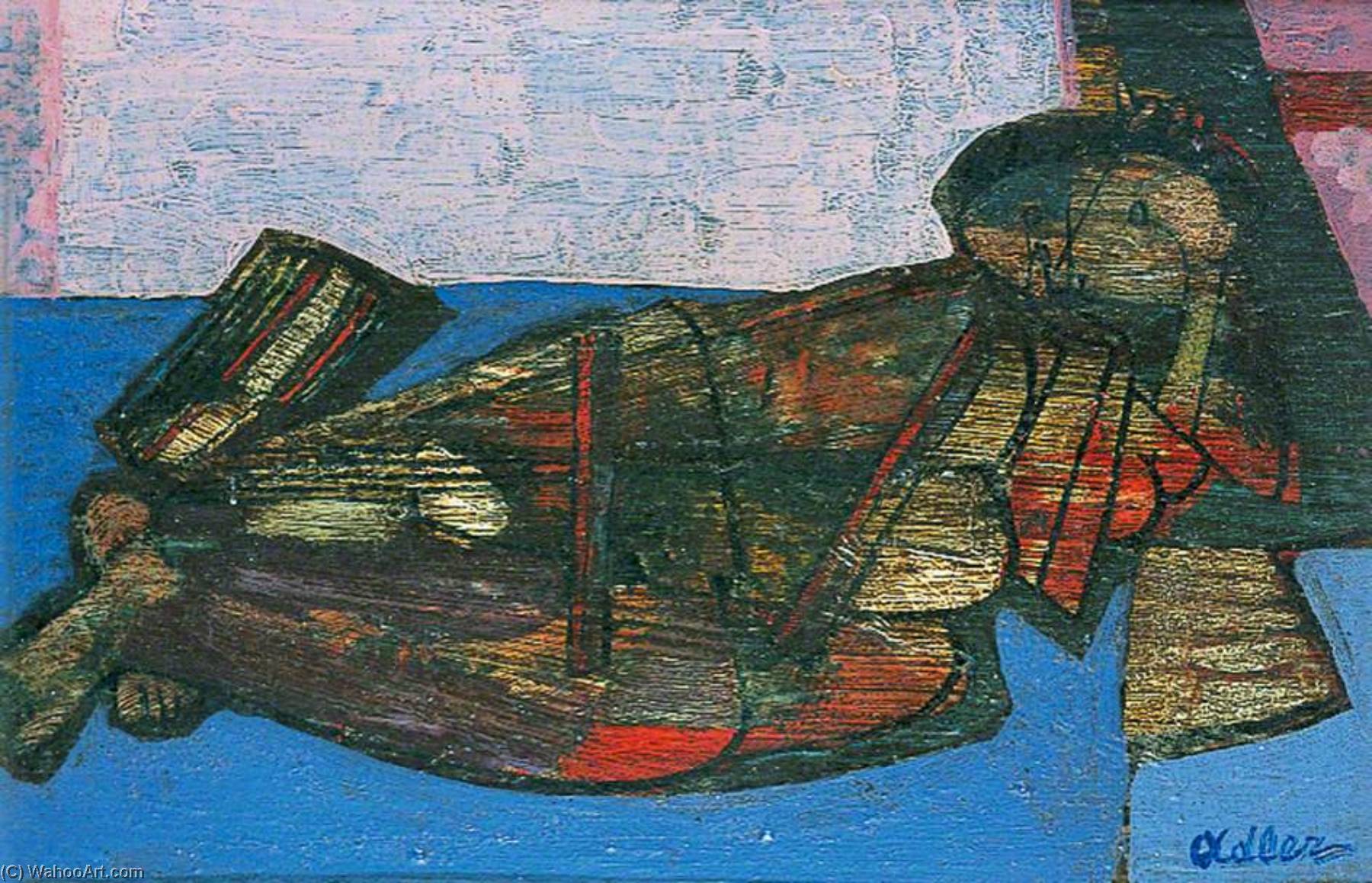 Reclining Nude — Jankel Adler