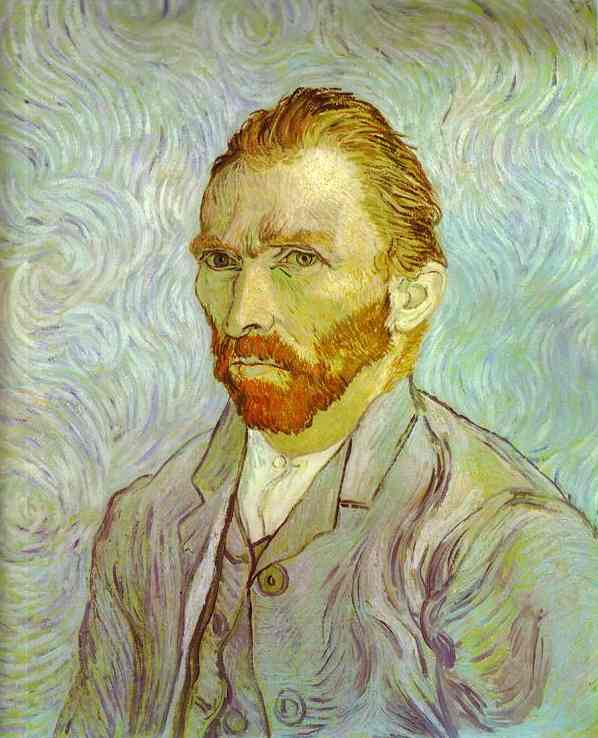 Selbstbildnis. Saint-rémy — Vincent Willem Van Gogh