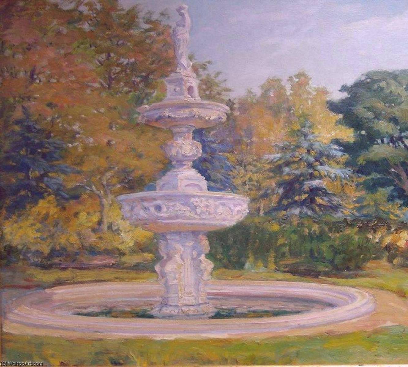 Fountain In The Park — Sergey Arsenievich Vinogradov