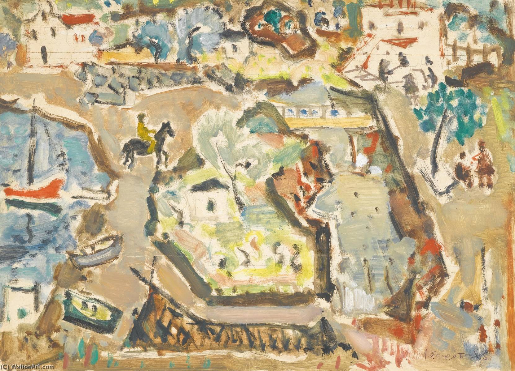 Sunday Afternoon In The Village — Yiannis Spyropoulos