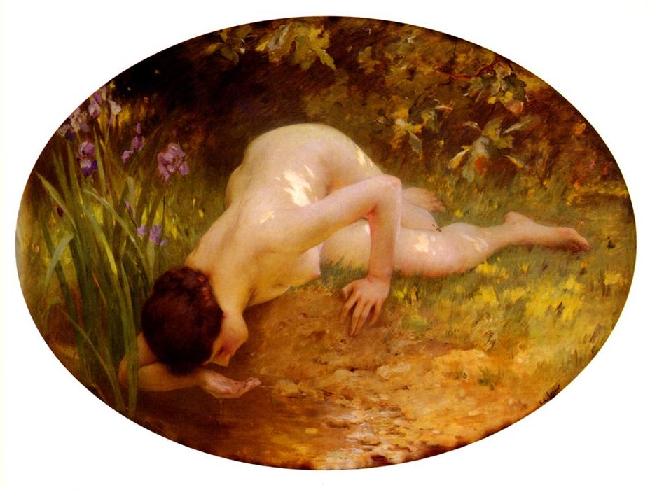 La Baigneuse — Charles Amable Lenoir