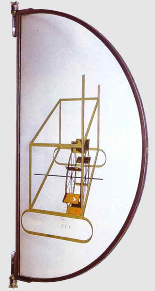Planeador Conteniendo Molino De Agua En Metales Vecinos — Marcel Duchamp