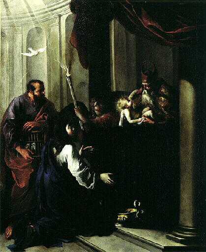 La Présentation De L'enfant Jésus Au Temple — Jean Tassel