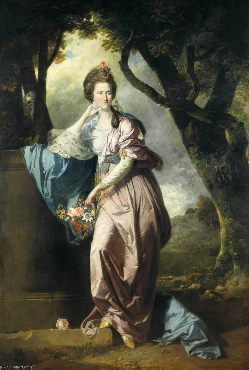 Mrs Woodhull — Johann Zoffany