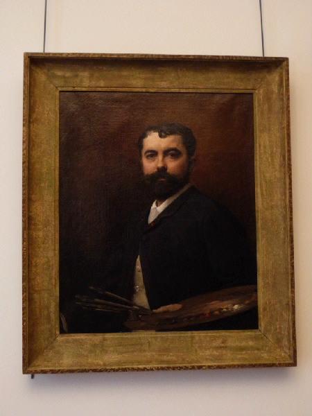 Autoportrait — Edoar Debat-ponsan