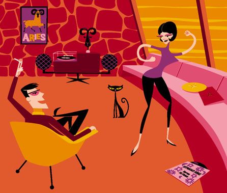 Aries — Josh Agle (shag)