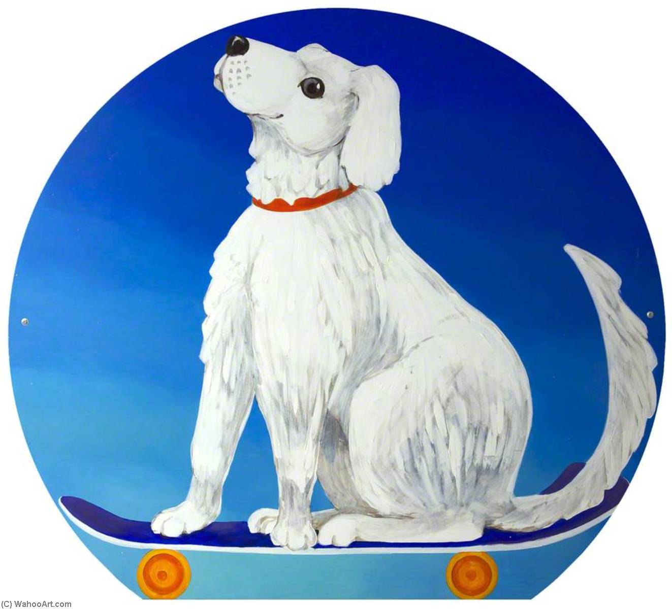 Dog On A Skateboard — Meg Surrey