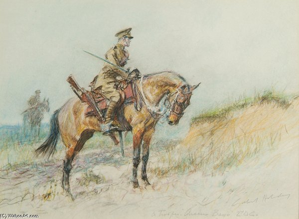 A Trooper Of The Queen's Bays - 2nd Dragoon Guards — Gilbert Holiday