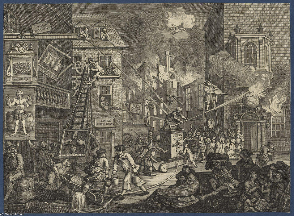 The Times' — William Hogarth