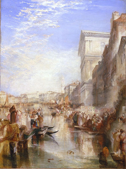 The Grand Canal Scene, A Street In Venice — Joseph Mallord William Turner