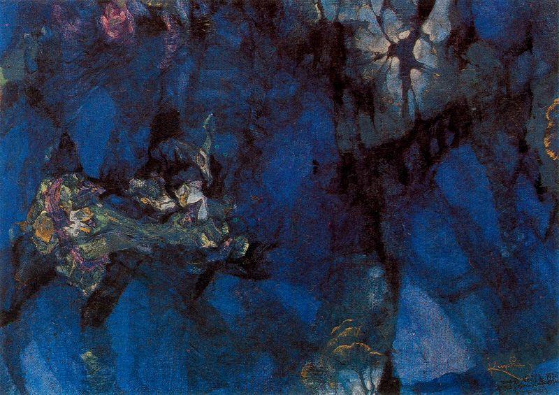 Composition In Blue — Франтишек Купка