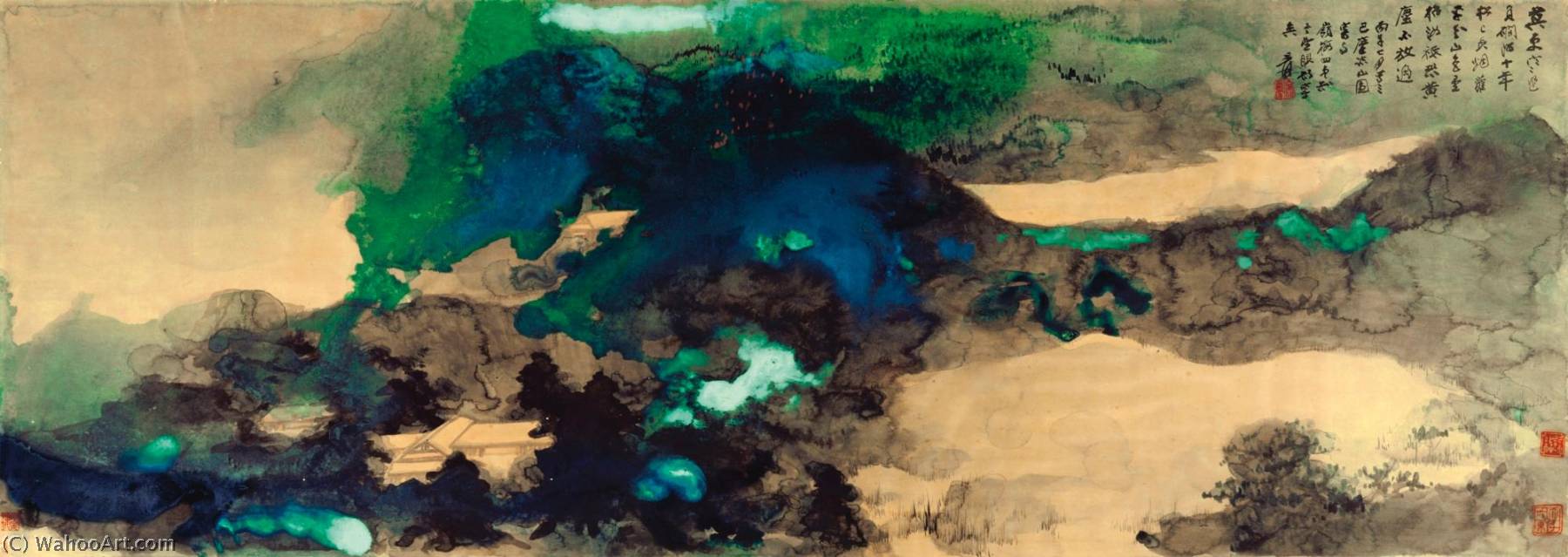 An Invitation To Rusticate — Zhang Daqian