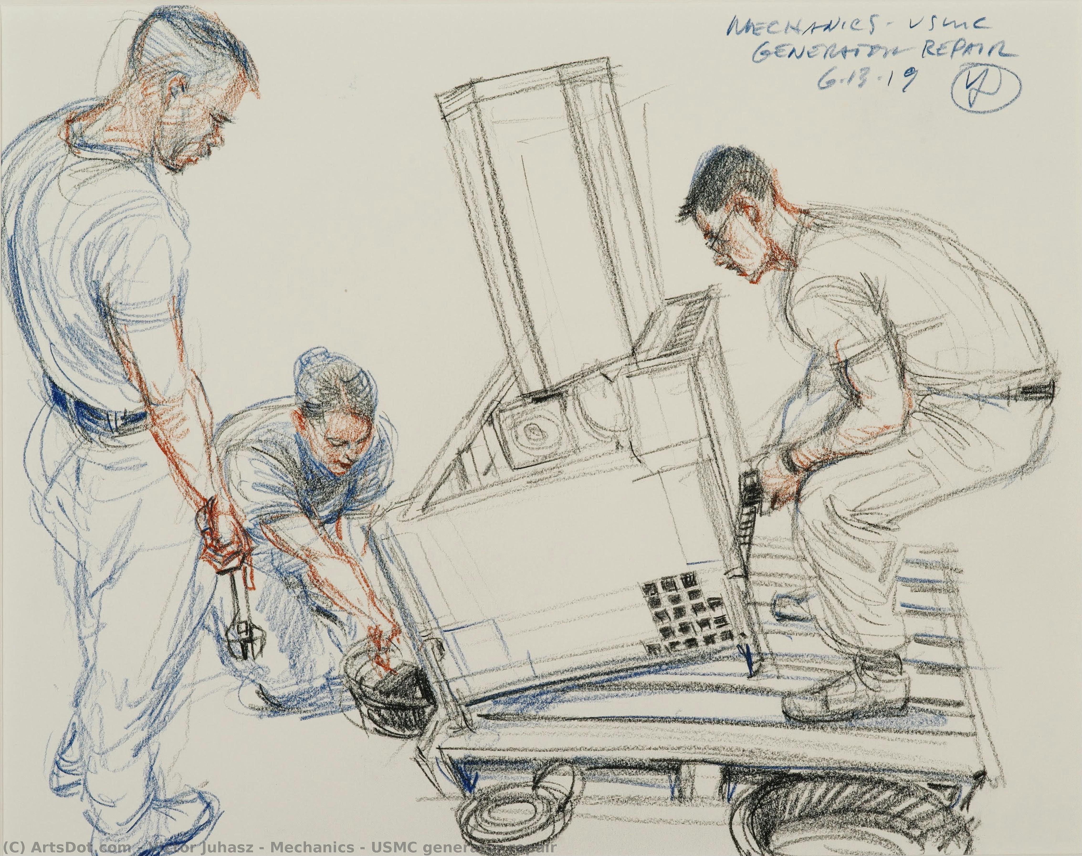 Mechanics - Usmc Generator Repair — Victor Juhasz