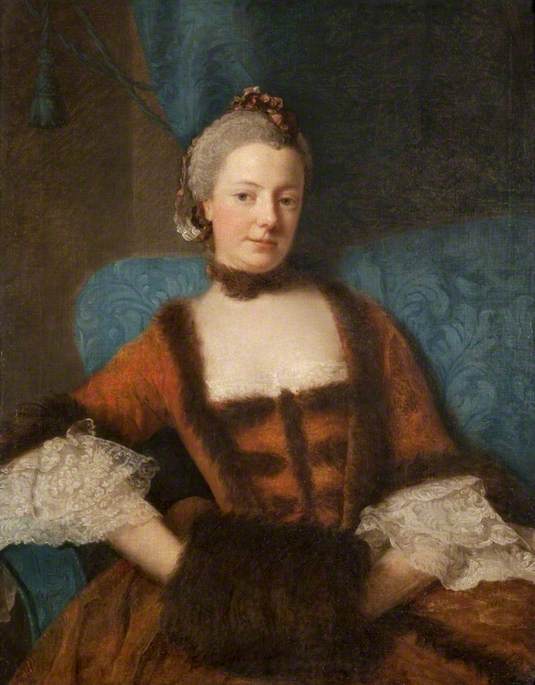 Henrietta Diana (1728–1761), Dowager Countess Of Stafford — Allen Ramsay