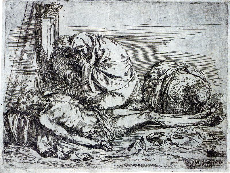 Lamentation For Christ's Death — Jusepe De Ribera