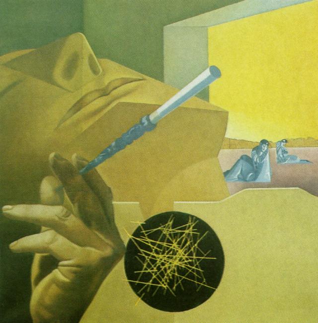 The Sleeping Smoker, Circa 1972-73 — Salvador Dalí