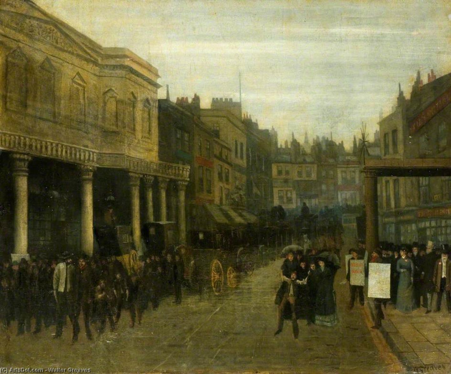 The Haymarket — Уолтер Гривз