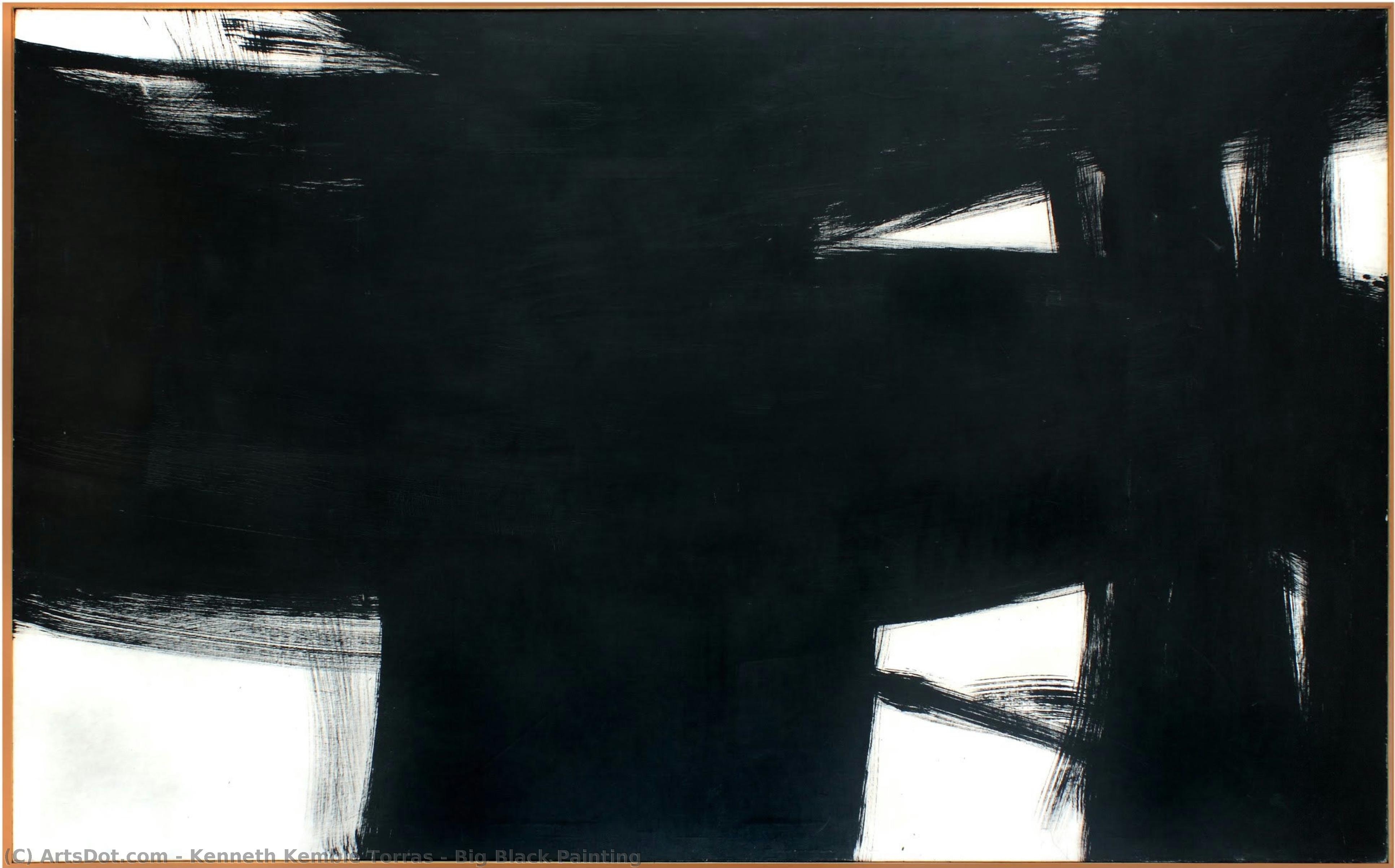 Big Black Painting — Kenneth Kemble Torras