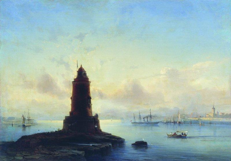 The Lighthouse In Revel — Alexei Petrovich Bogoliubov