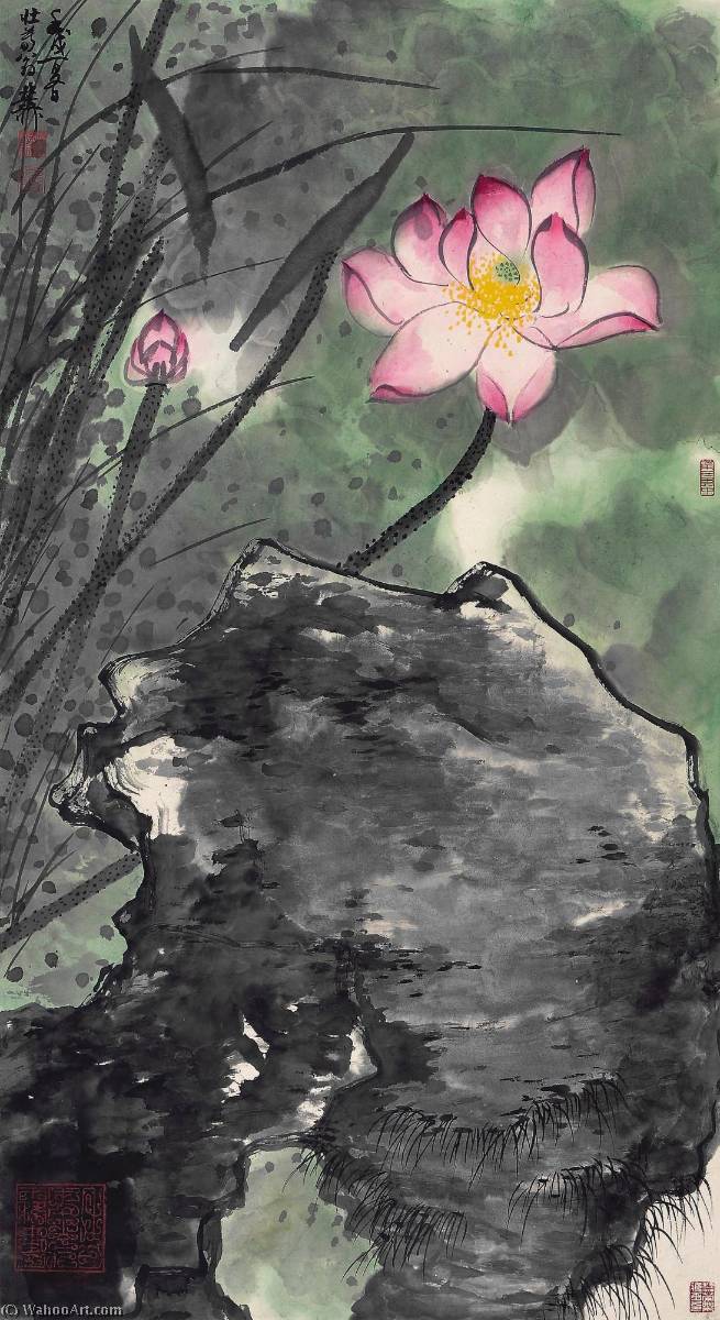 Red Lotus — Xie Zhiliu