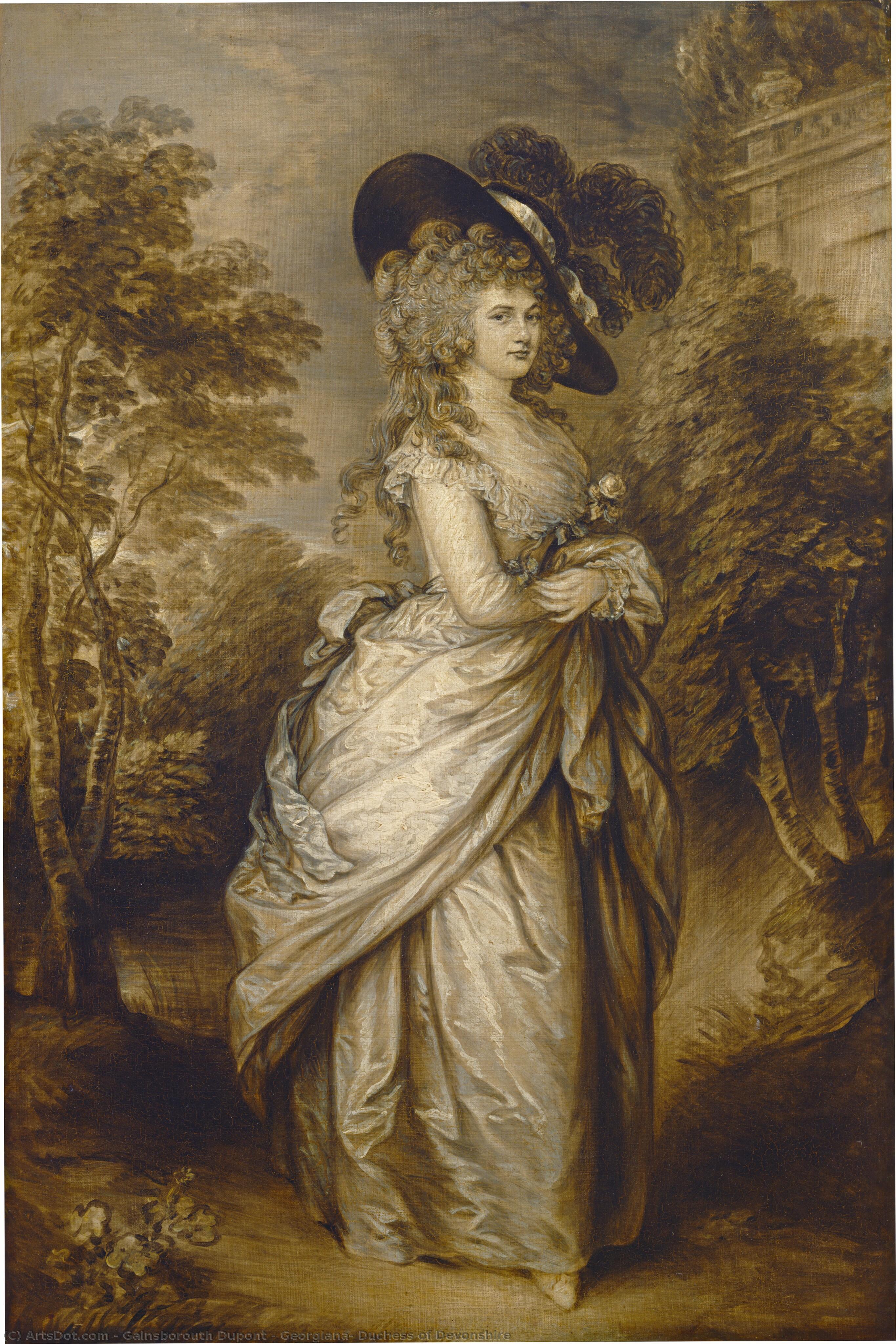 Georgiana, Duchess Of Devonshire — Gainsborouth Dupont