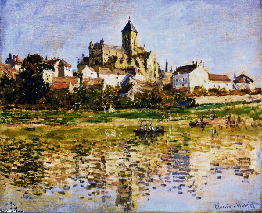Vetheuil, The Church — Клод Моне