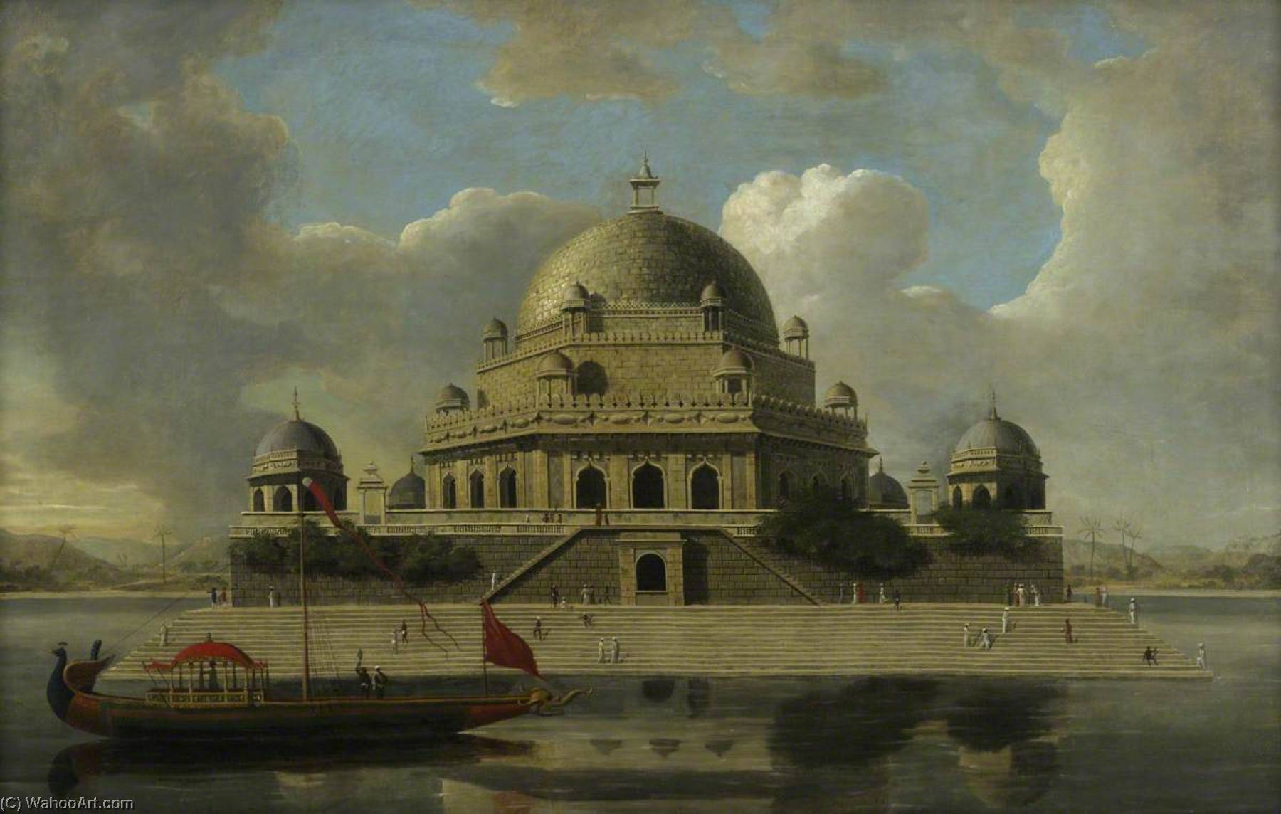 Mausoleum Of Sher Shah, Sasaram, Bihar — Francis Swain Ward